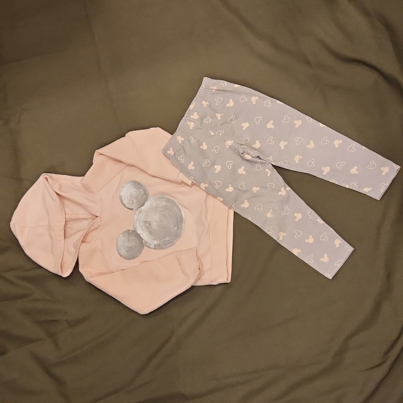 Disney Shirts & Tops Toddler Girl Minnie Mouse Hoodie Set Poshmark